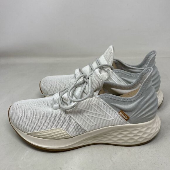 New Balance® Fresh Foam Roav Women's Running ... Color: Paper White Gum Size: 9 - Picture 3 of 8